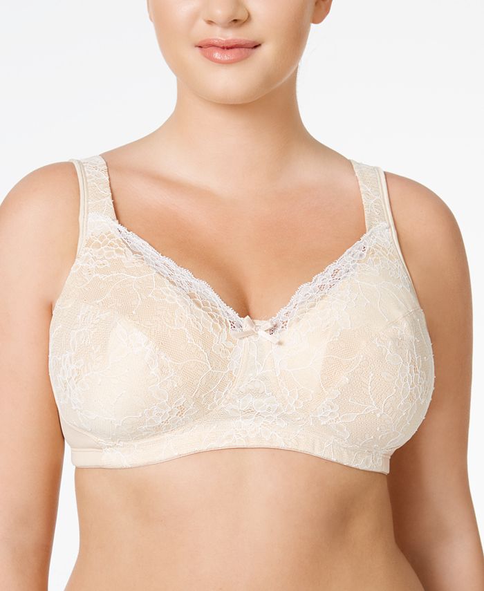 E515 18 Hour Perfect Lift Wirefree Bra with Inner Boost U Panels,  Vintage Pink & Mother of Pearl - Size 36DD 