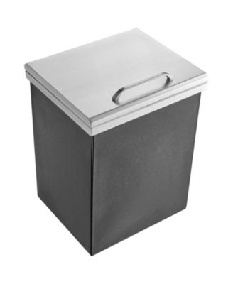14 x 12 x 18 Inch Drop-In Stainless Steel Ice Chest, 40 Qt with Hinged Lid