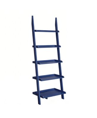 Ladder Bookshelf  Solid Pine  Traditional Modern