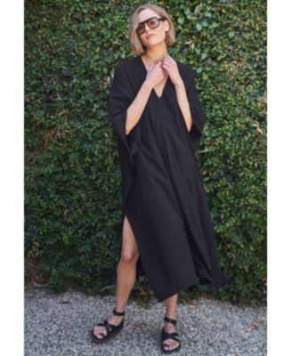 Women's Ocean+Main Cotton Midi Caftan