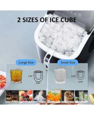 Portable Ice Maker with Carry Handle, 26 lbs. Daily Capacity
