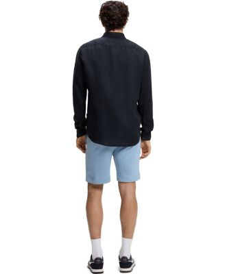 BOSS By Men's Linen Regular-Fit Dress Shirt