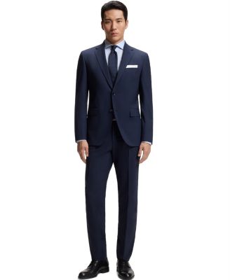 BOSS By Men's Easy-Iron Cotton Twill Slim-Fit Dress Shirt