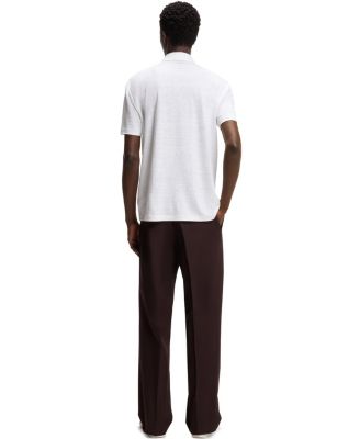 BECKHAM x BOSS Men's Linen Polo Shirt