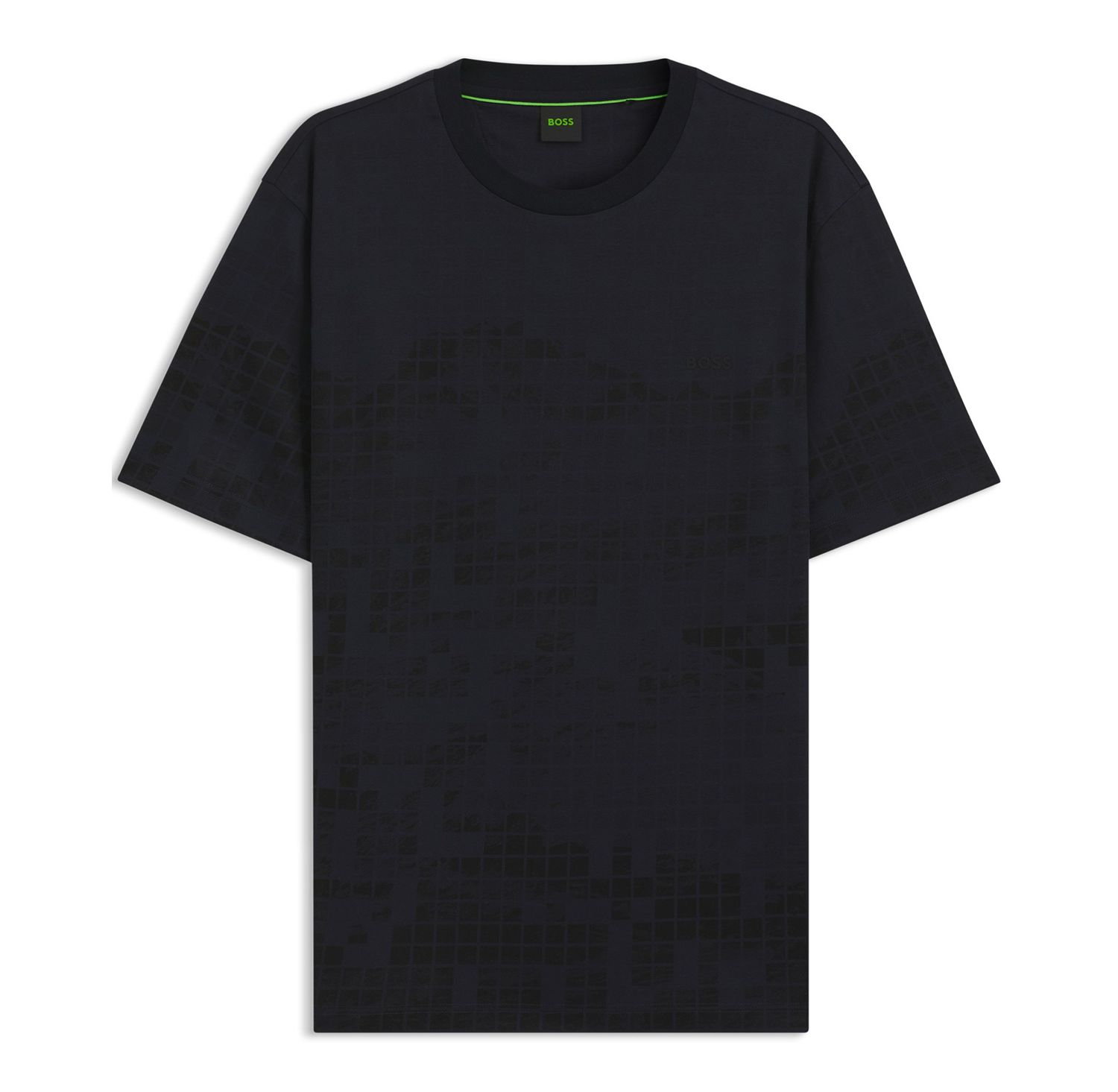 Men's Mercerised-Cotton Printed Graphic T-Shirt