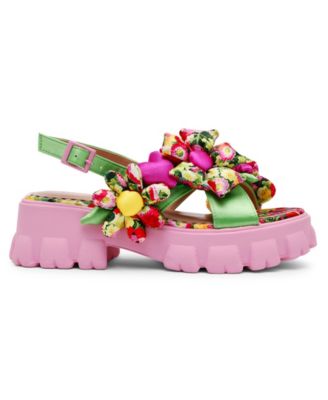 Women's Jeromy Flower Lug Sole Sandals