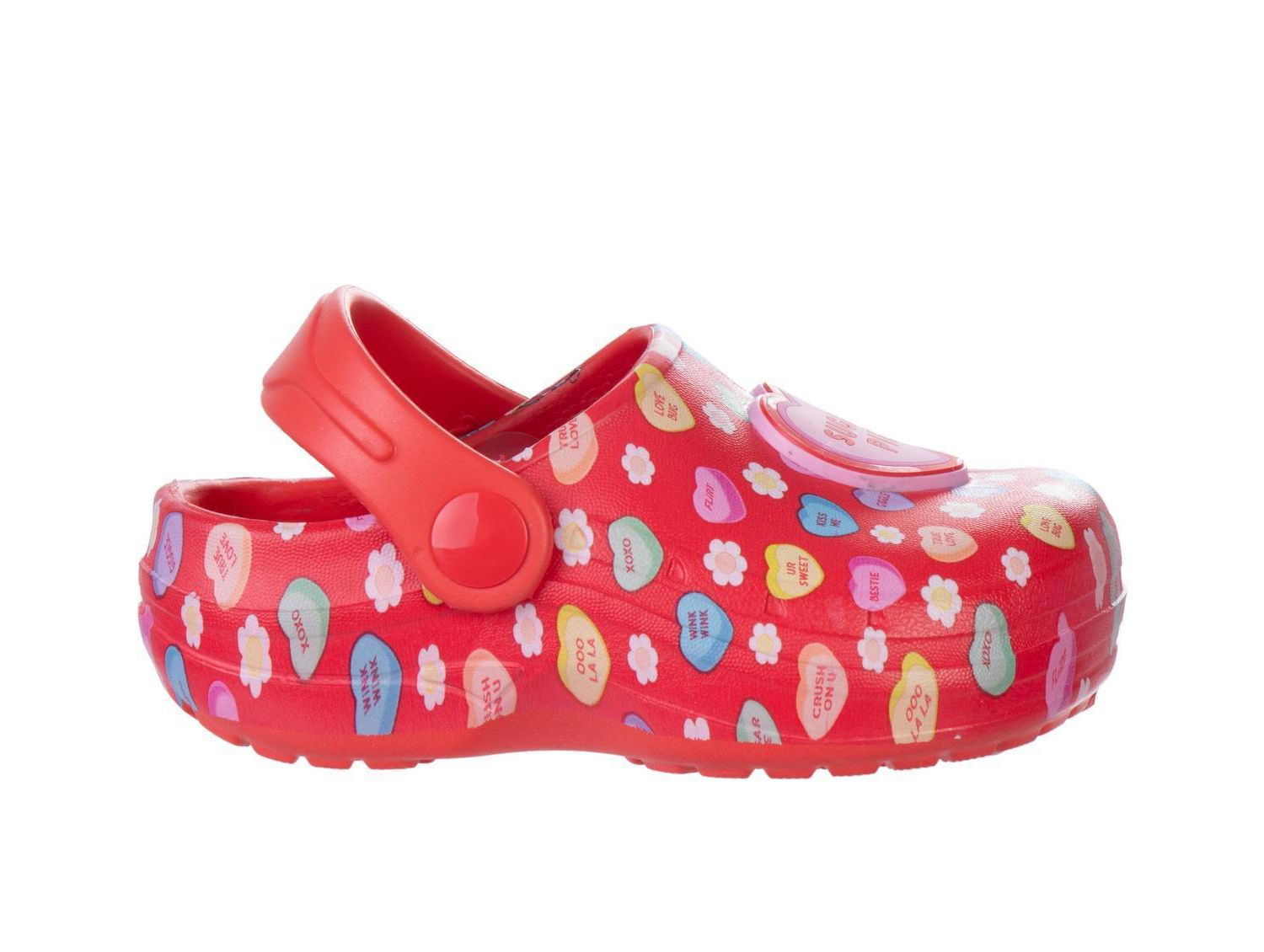 Big Girls Conversation Hearts Clogs
