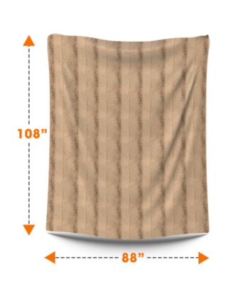 Textured Decorative Throw, 108" x 88"