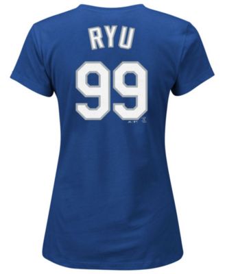 Majestic - Women's Hyun-Jin Ryu Los Angeles Dodgers T-Shirt