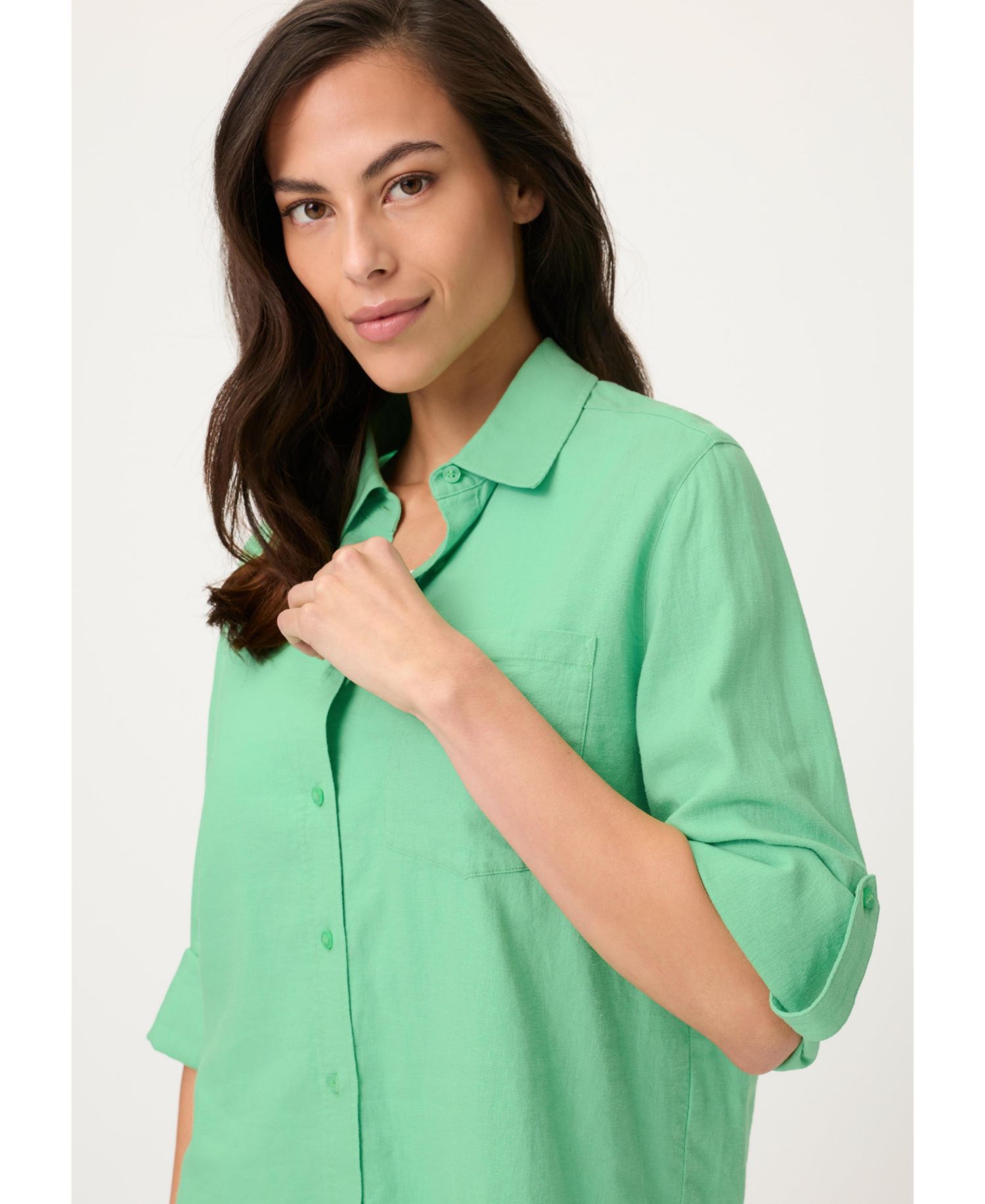 Women's Linen Blend Shirt