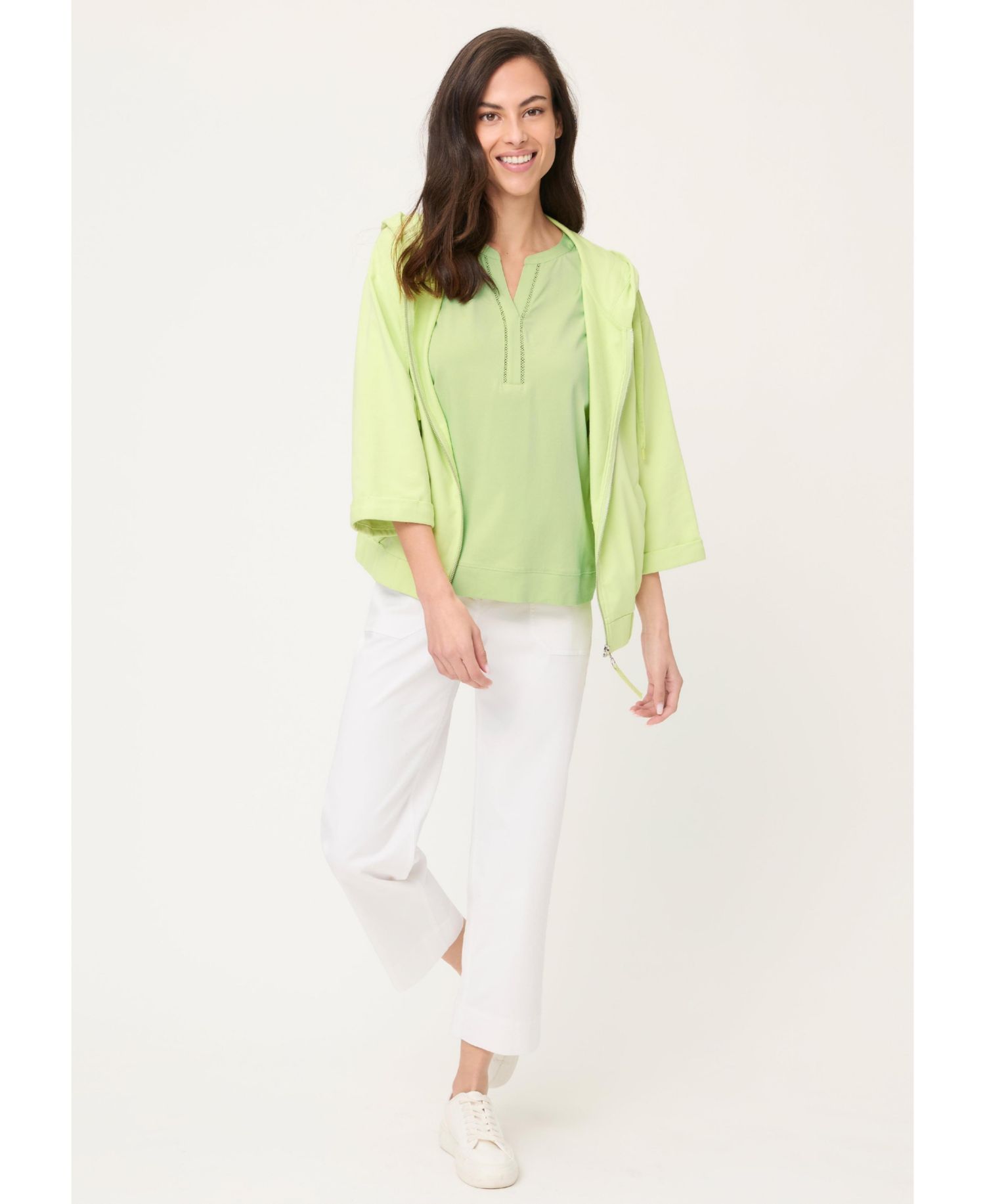 Women's Split Neck T-Shirt