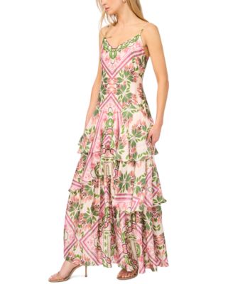 macys boho dresses Cupshe Women's Quiet Adventure Boho Mini Beach Dress