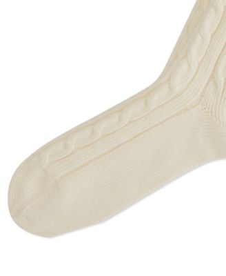 Women's Cable-Knit Socks