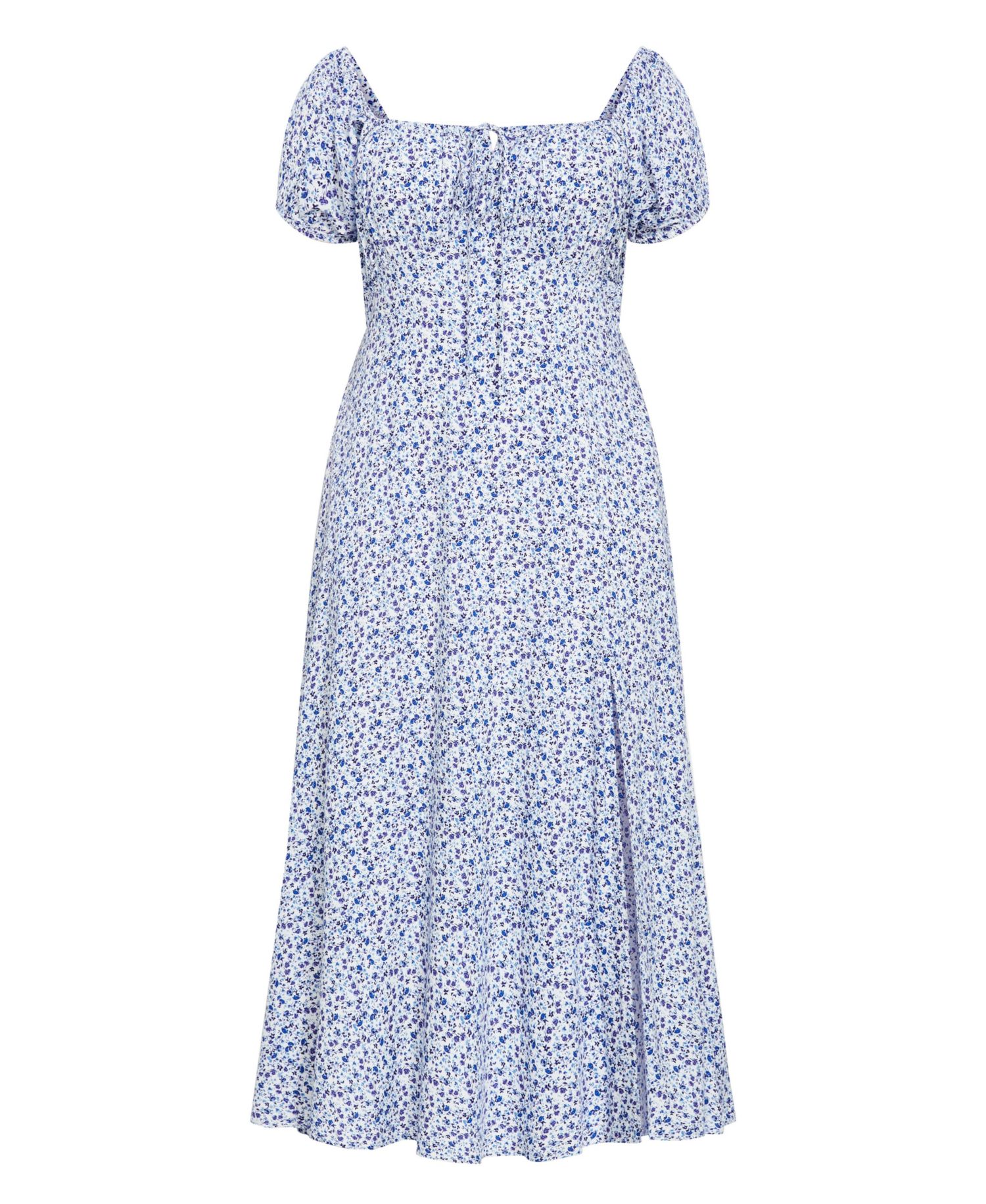 Women's Abbie Short Sleeve Floral Print Maxi Dress