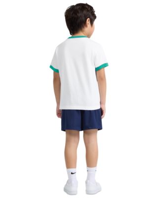 Boys' 4-7 Dri-FIT Baseball Character Short-Sleeve T-Shirt and Shorts, 2-Piece Set