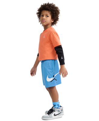 Boys' 4-7X Brand Arch Mesh Shorts