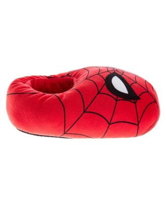 Toddler Marvel Spiderman Kids' Slippers Cozy, Plush, and Fun House Footwear