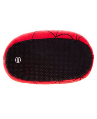 Toddler Marvel Spiderman Kids' Slippers Cozy, Plush, and Fun House Footwear