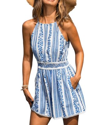 Women's Shine Through Floral Romper