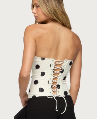 Women's Antonelle Polka Dot Corset