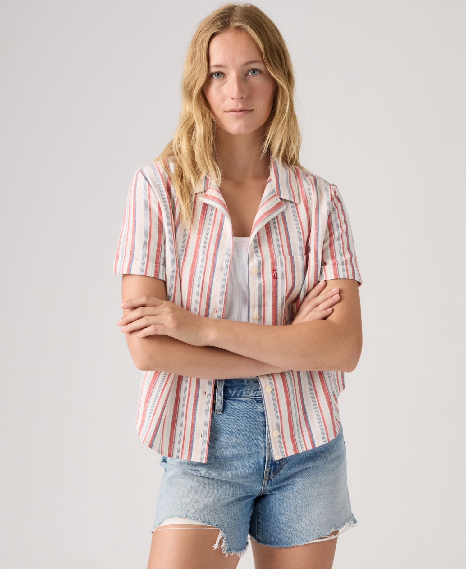 Women's Bennie Short-Sleeve Camp Shirt
