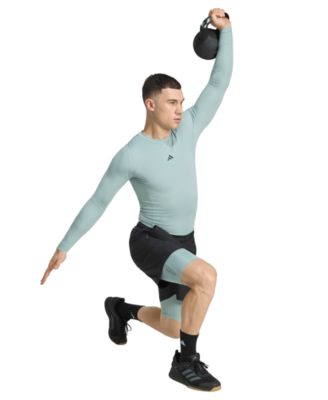 Men's Fitted Crewneck Tech-Fit Compression Shirt