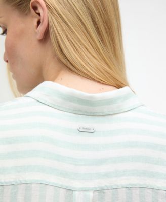 Women's Annie Striped Drop Shoulder Shirt