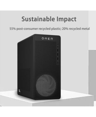 Omen 16L Tower Desktop Intel Core i7 16GB RAM NVIDIA GeForce RTX 5060 Ti 1TB SSD Storage Windows 11 Home