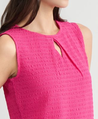 Women's Textured Sleeveless Top, Regular & Petite
