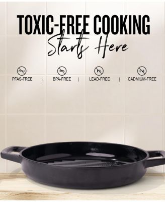 Nori 11-inch Cast Iron Grill Pan