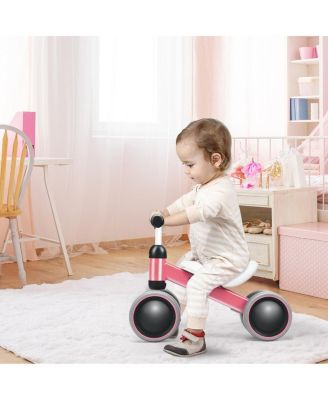 Baby Balance Bike for 2 Years Old Boys/Girls No Pedal 4 Wheels
