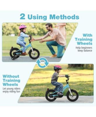 Kids Bike for 3-4 Years Old with Training Wheels