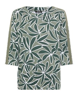 Women's Palm Design Jersey Top