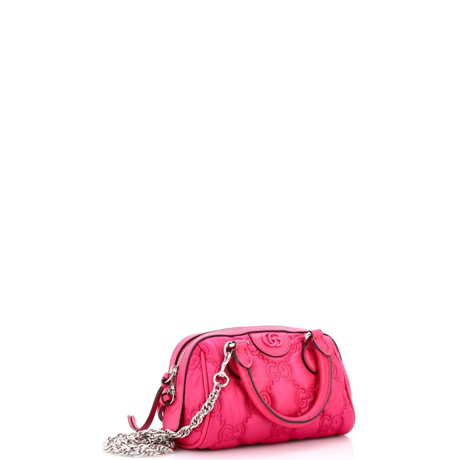 Mini Ophidia Convertible Boston Top Handle Bag GG Matelasse Leather