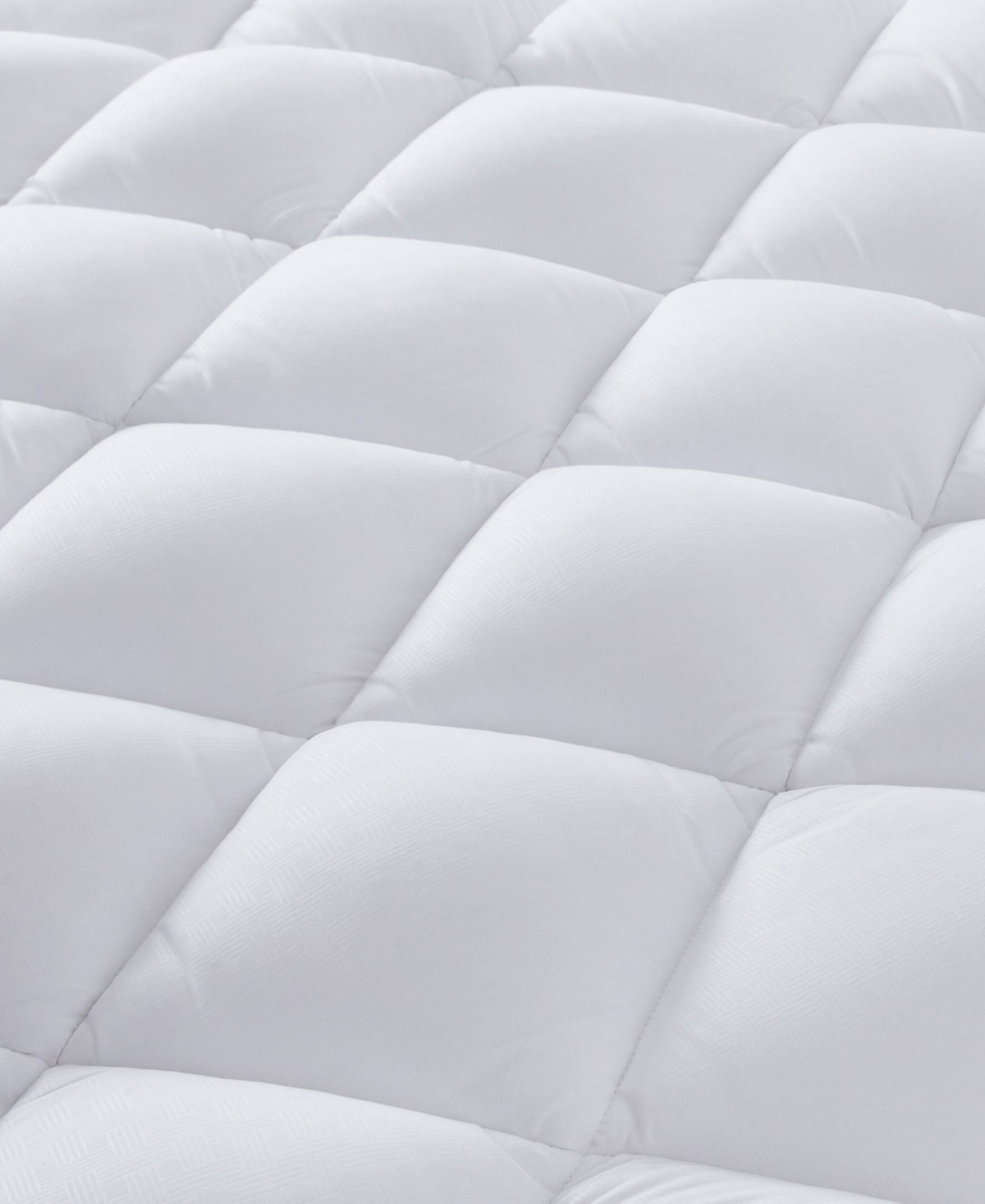 Unikome Waterproof Diamond-Quilted Ultra Plush Mattress Pad