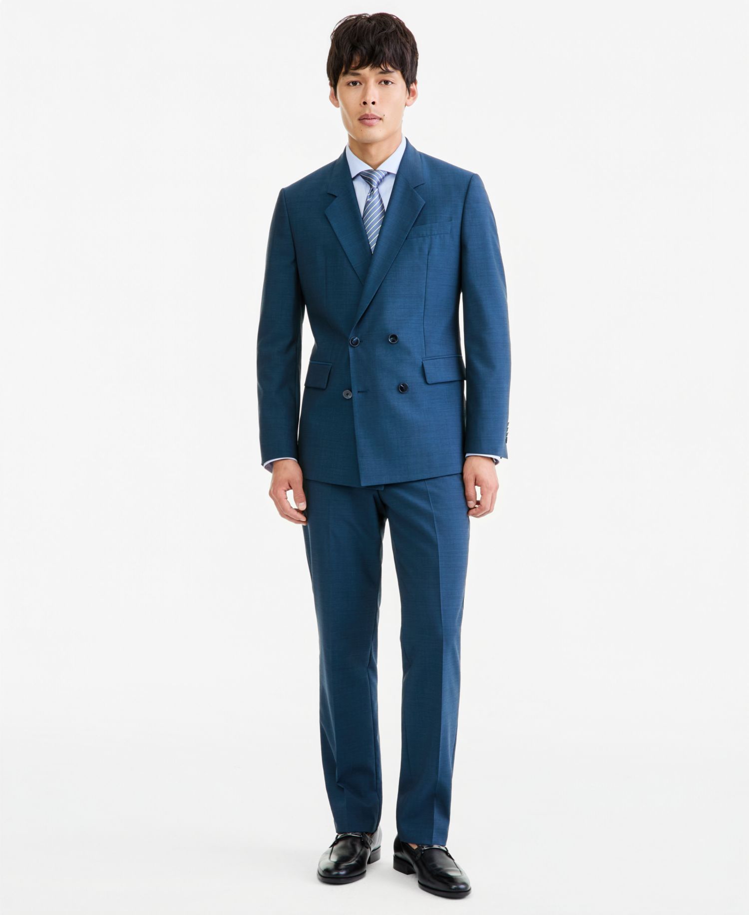 Men's Modern-Fit Double-Breasted Suit Jacket