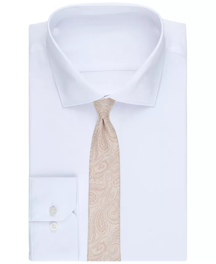 Men's Slim Paisley Tie - thumbnail 3
