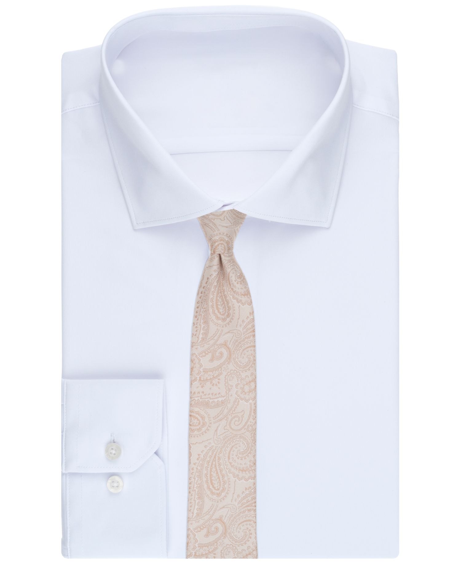 Men's Slim Paisley Tie