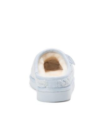 Women's Greta Genuine Shearling Knit Clog Slipper