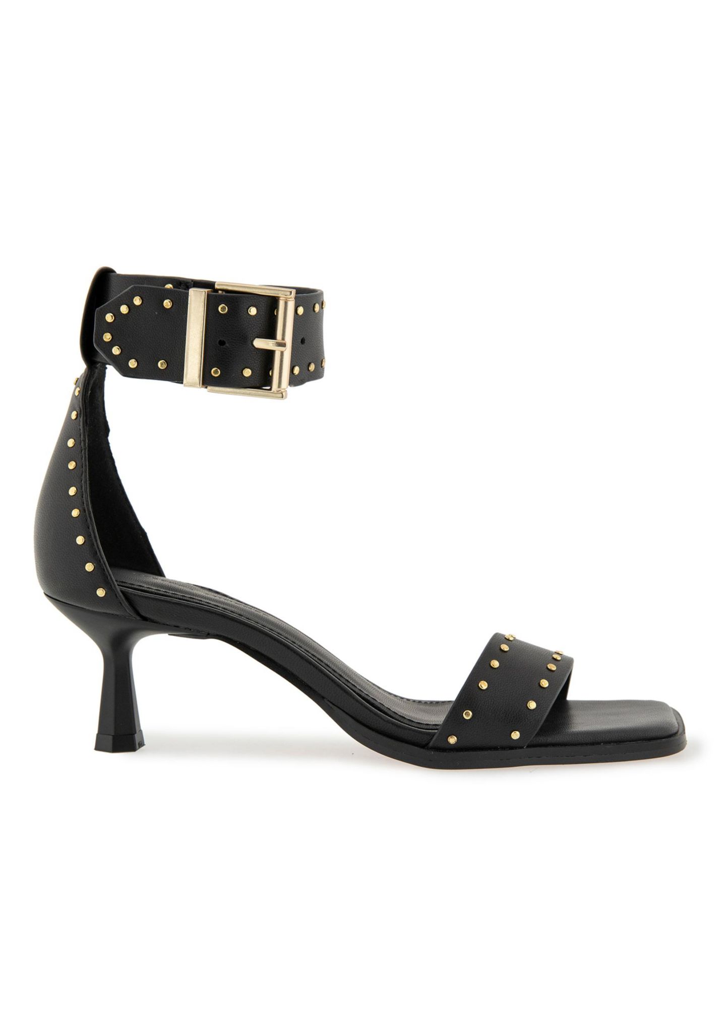 Женские сандалии Rebecca Minkoff Freya Heeled Sandal, цвет: Чёрный — фото 2