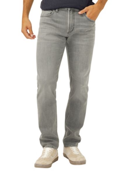 Мужские джинсы Silver Jeans Co. Konrad Slim Fit Slim Leg, цвет: Серый