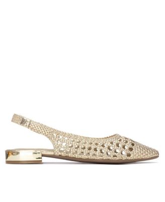 Women's Slingback Braided Flats