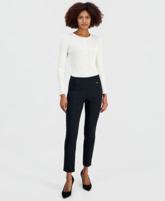 Women's Mid-Rise Skinny Pants, Regular & Short Lengths
