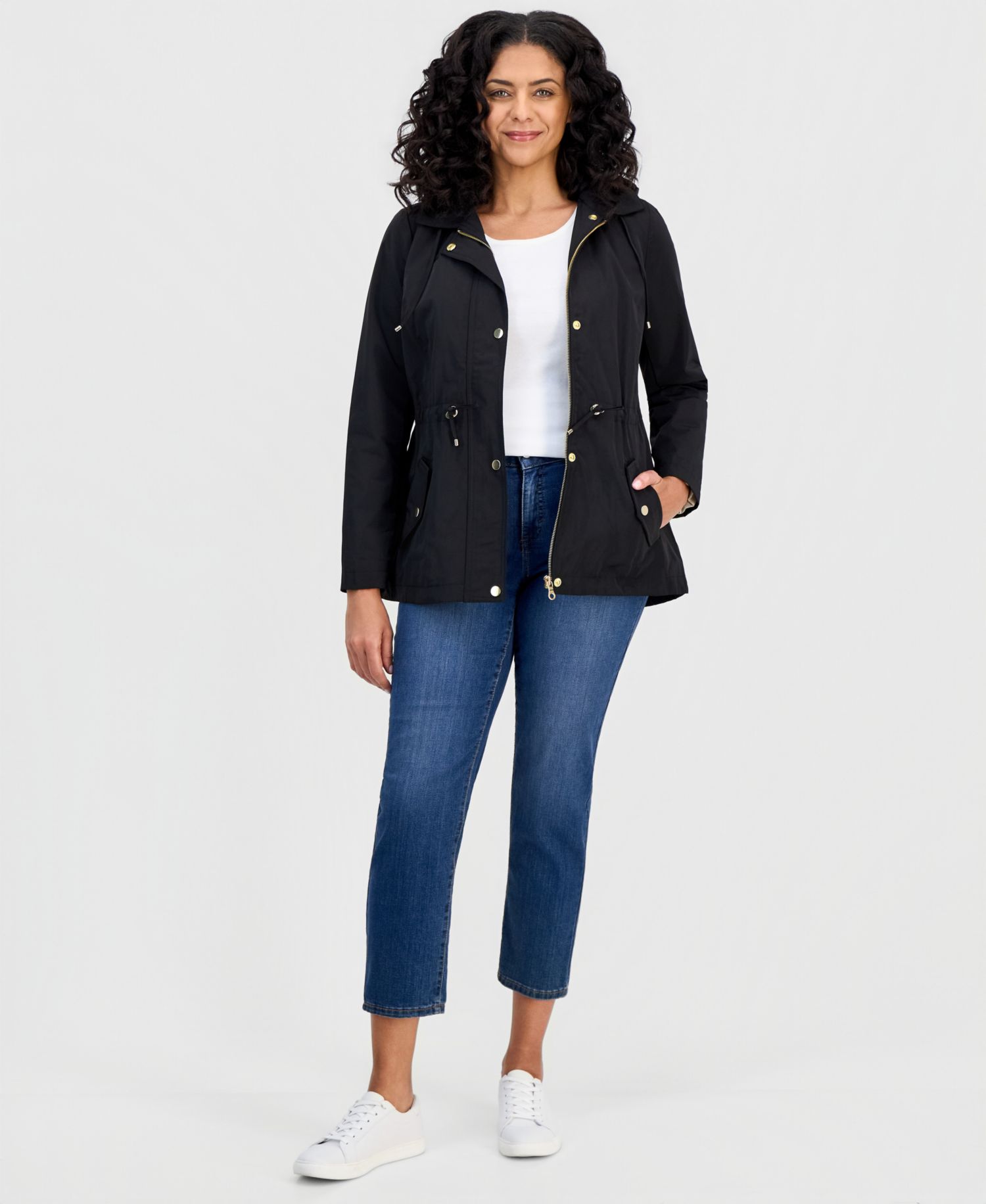 Women's Hooded Anorak Jacket