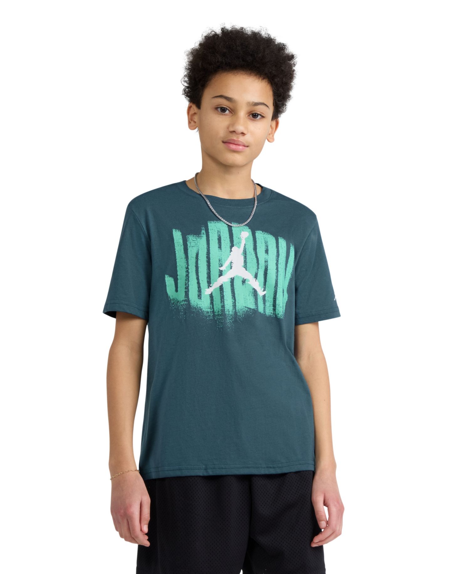 Boys' 8-20 Distressed Short-Sleeve T-Shirt