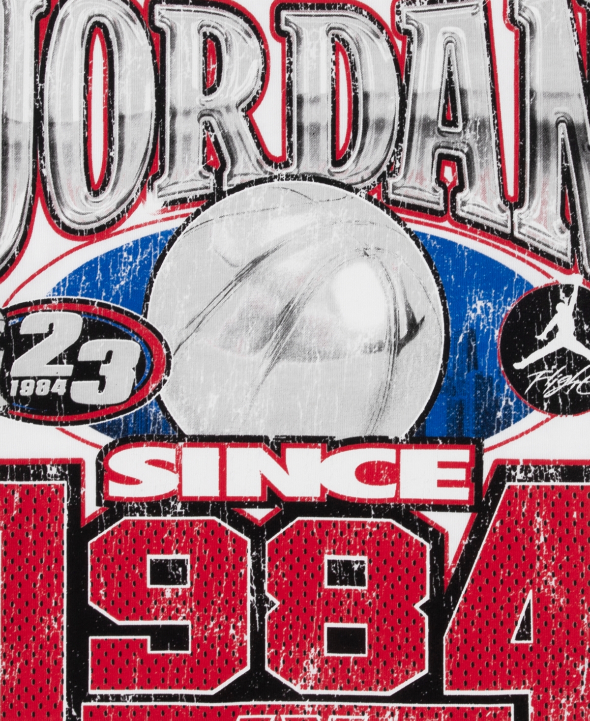 Jordan Boys' 8-20 Gold 6X Since 1984 Graphic Short-Sleeve T-Shirt