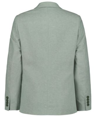 Boys' 8-20 Green Tri-Blend Linen Suit Jacket