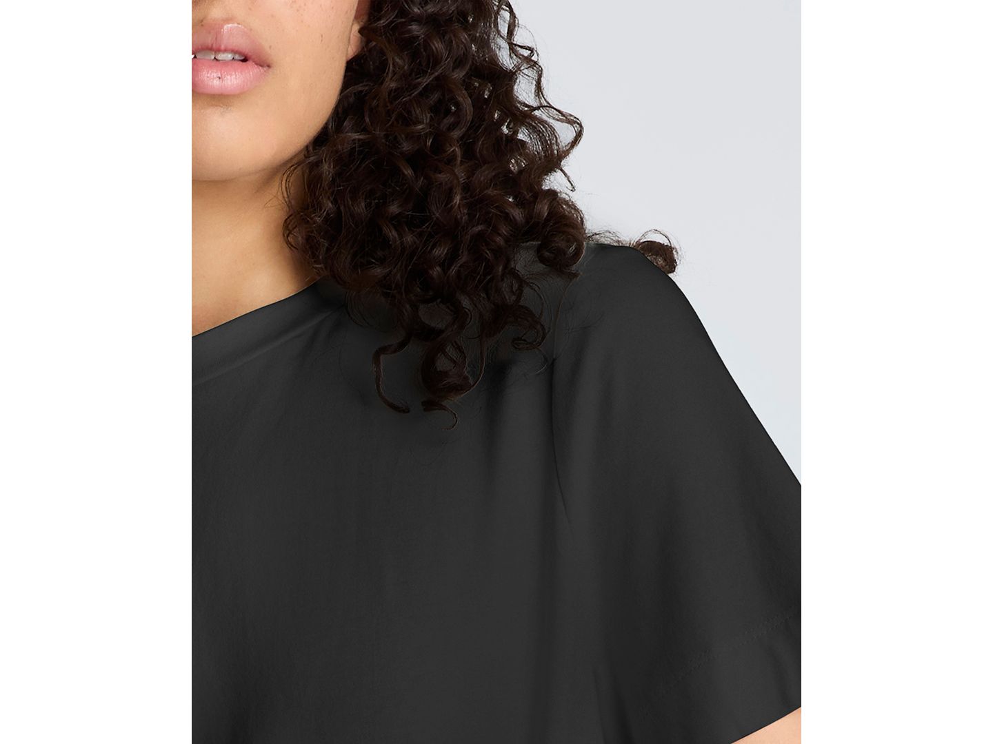 Женская футболка Kenneth Cole Short-Sleeve High-Low Pleated Back, цвет: Чёрный — фото 5