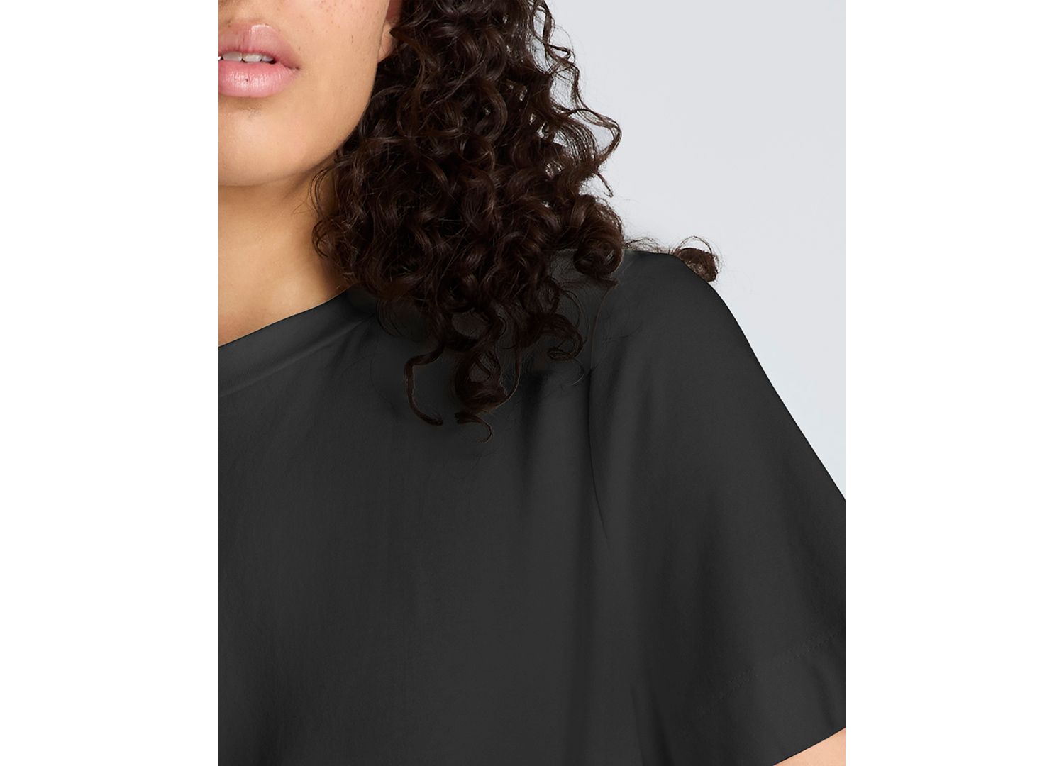 Women's Short-Sleeve High-Low Pleated Back T-Shirt