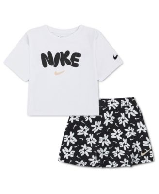Girls' 4-6X Bold Play T-Shirt and Scooter Skort, 2-Piece Set